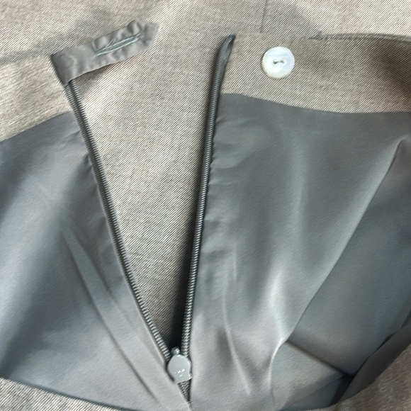 Doncaster 2Pc Women’s Suit Skirt Sz 8 Black Beige Embellished Collarless Career - Picture 16 of 16